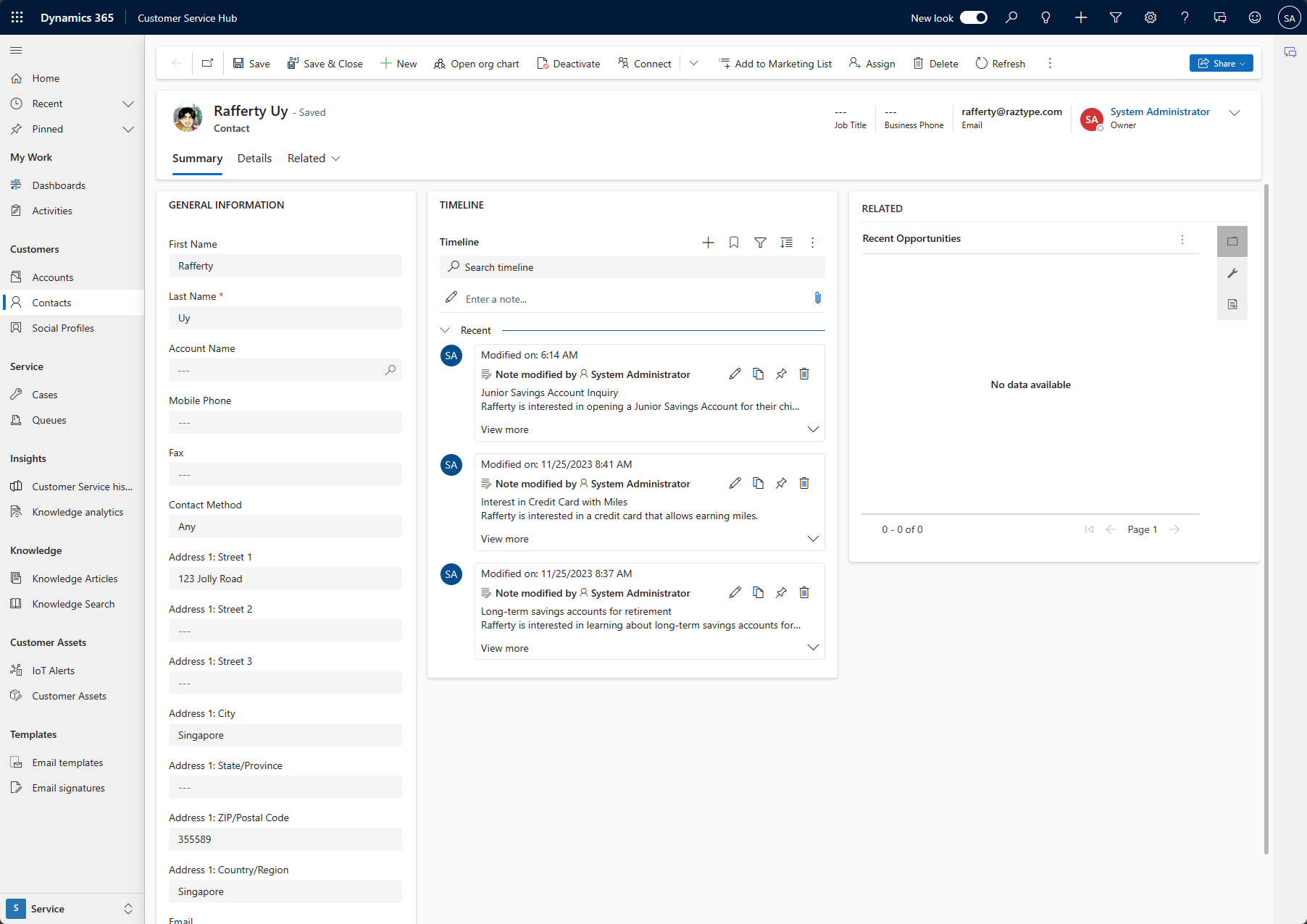 Dynamics 365 CRM Updates